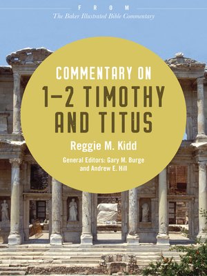 cover image of Commentary on 1-2 Timothy and Titus